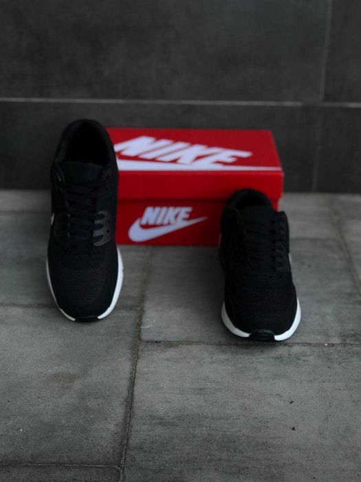 Nike Air Max 90 черные мужские кросовки Найк 90 / кросівки Найк 90