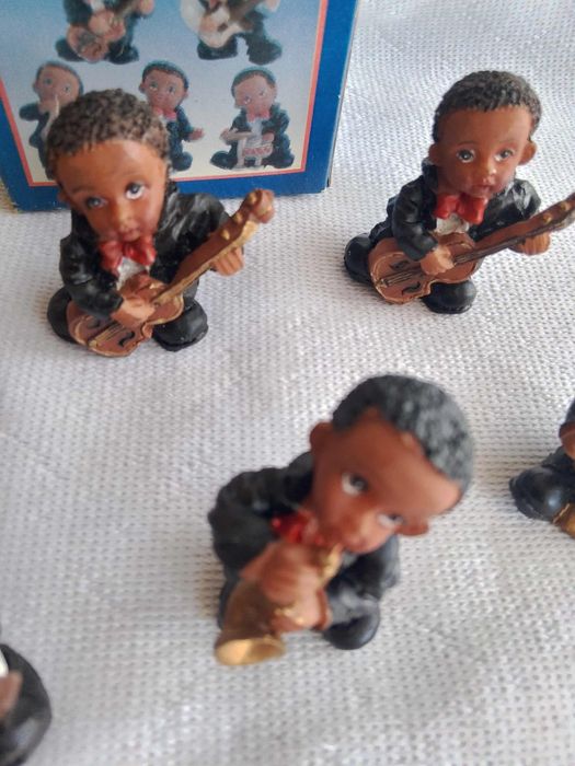 Figurki zespół muzyków