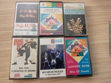 New kids on The Block+ London Boys + Big Fun zestaw kaset