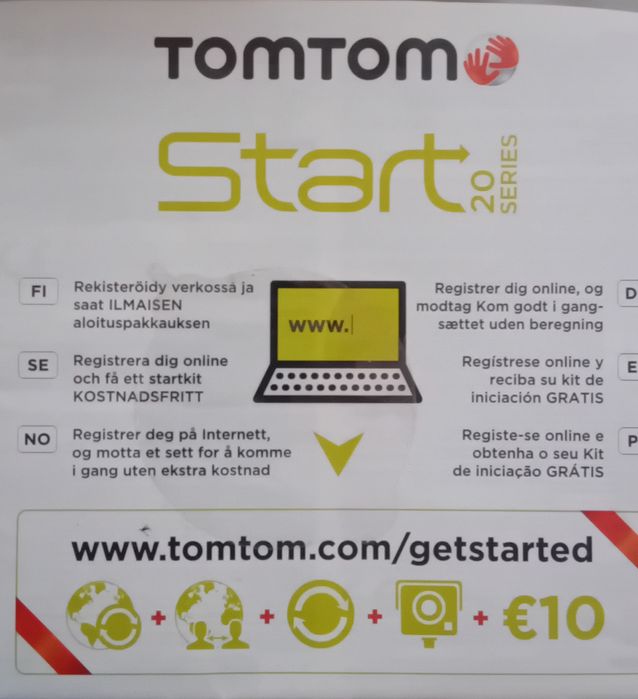 Tom tom gps 20series