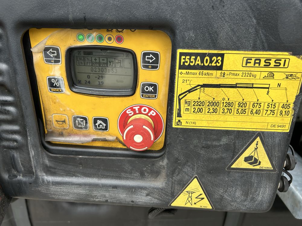 Iveco Daily 72C170 HDS Fassi F55 radio wywrot DMC 7,2