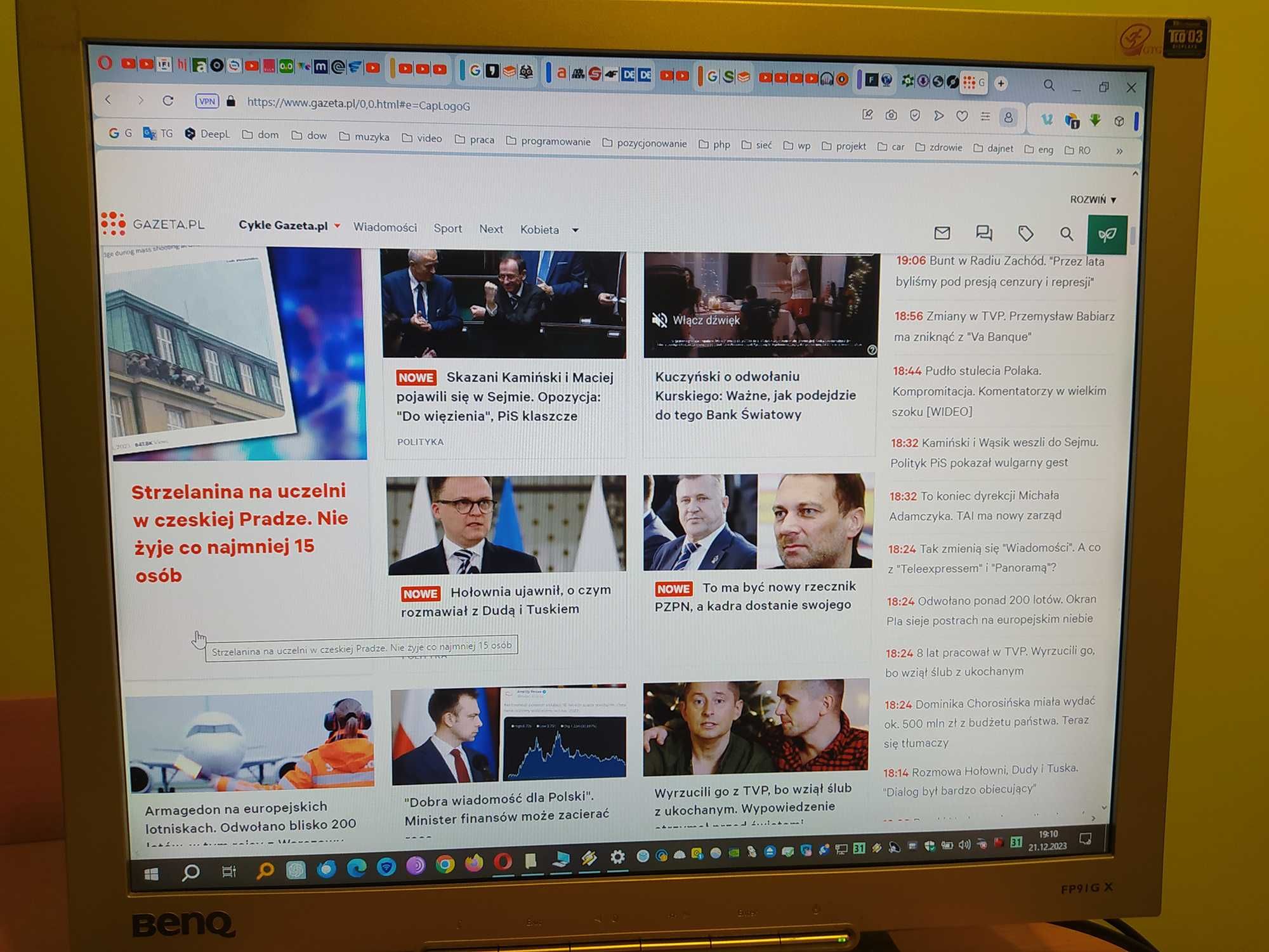 Monitor Benq Q9t4