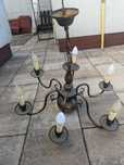 Lampa sufitowa świecznik