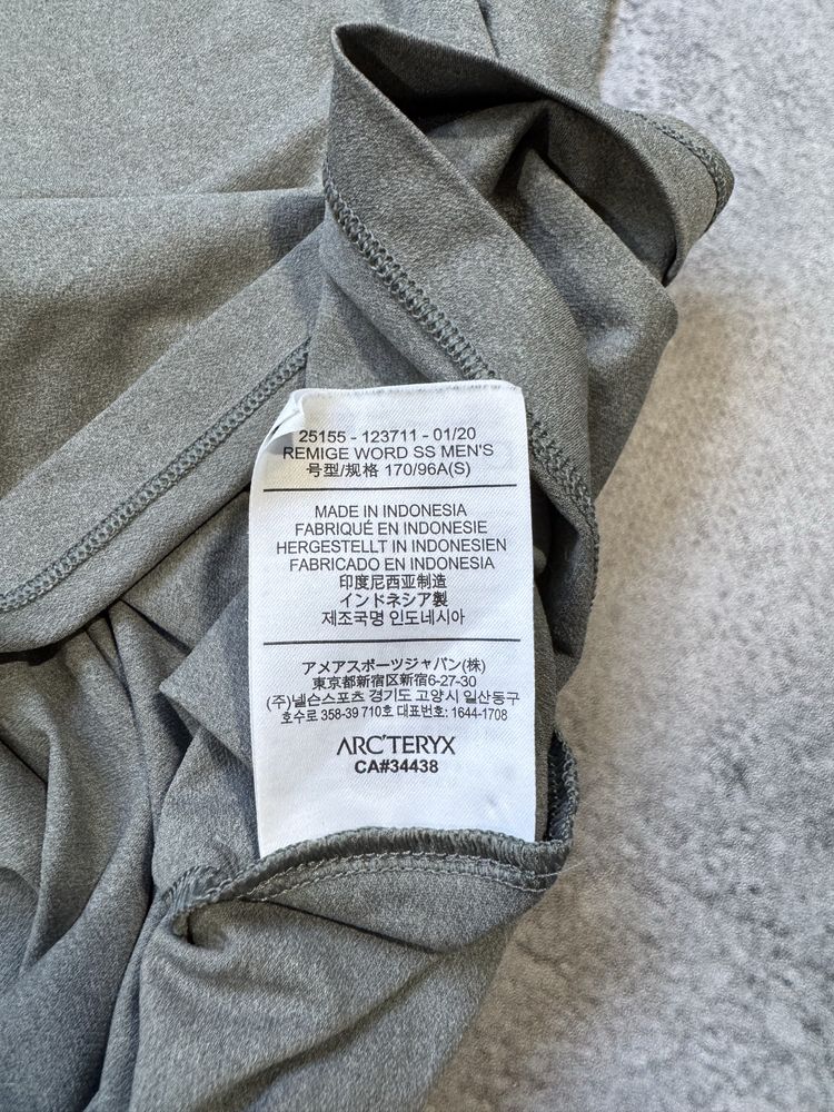 Футболка arcteryx s size