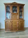Kredens szafa witryna salon meble drewno Kielce