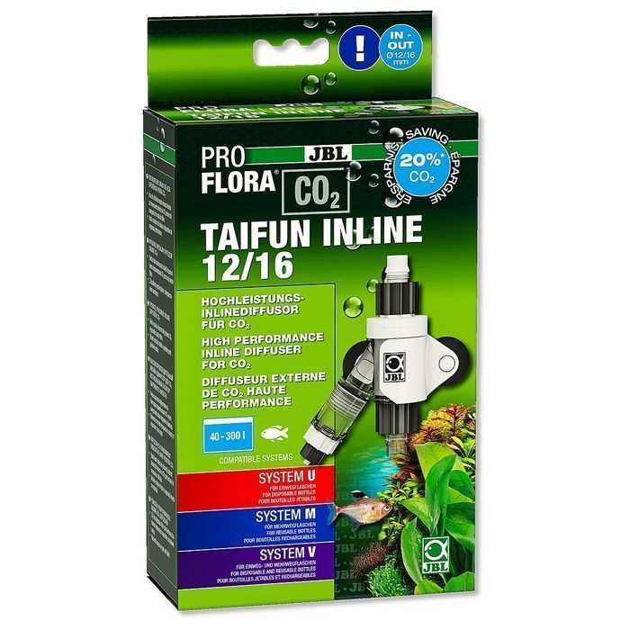 Jbl Proflora Taifun Inline 16/22 - Dyfuzor Co2
