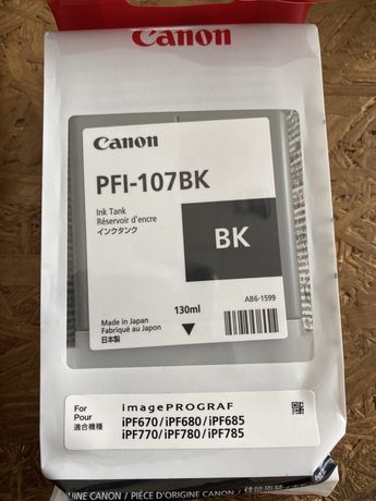Tinteiro canon PFI-107BK - Original