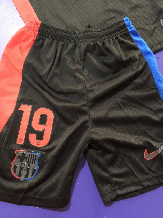 Koszulka Barcelona - Komplet dziecięcy-Lamine Yamal-wyjazdowa-R.22