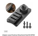 Adapter szyny Picatinny Sling Sliver do bipoda