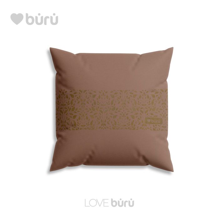 Poduszka z łuską gryki 40x40 – naturalna, zdrowy sen, bawełna