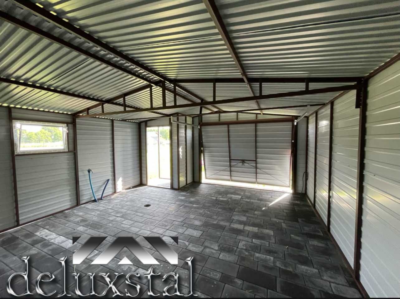 Garaze blaszane garaz hala wiata 5x6,6x5,6x6