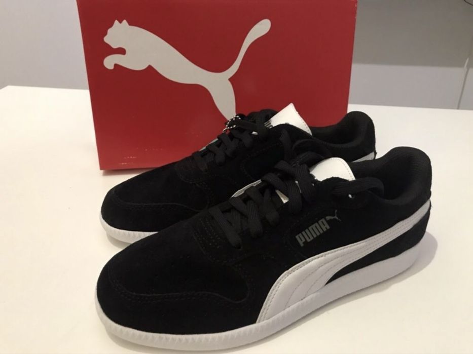 Puma Icra Trainer SD czarno białe buty nowe rozm. 42