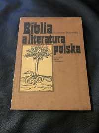 Biblia a literatura polska Kazimierz Bukowski