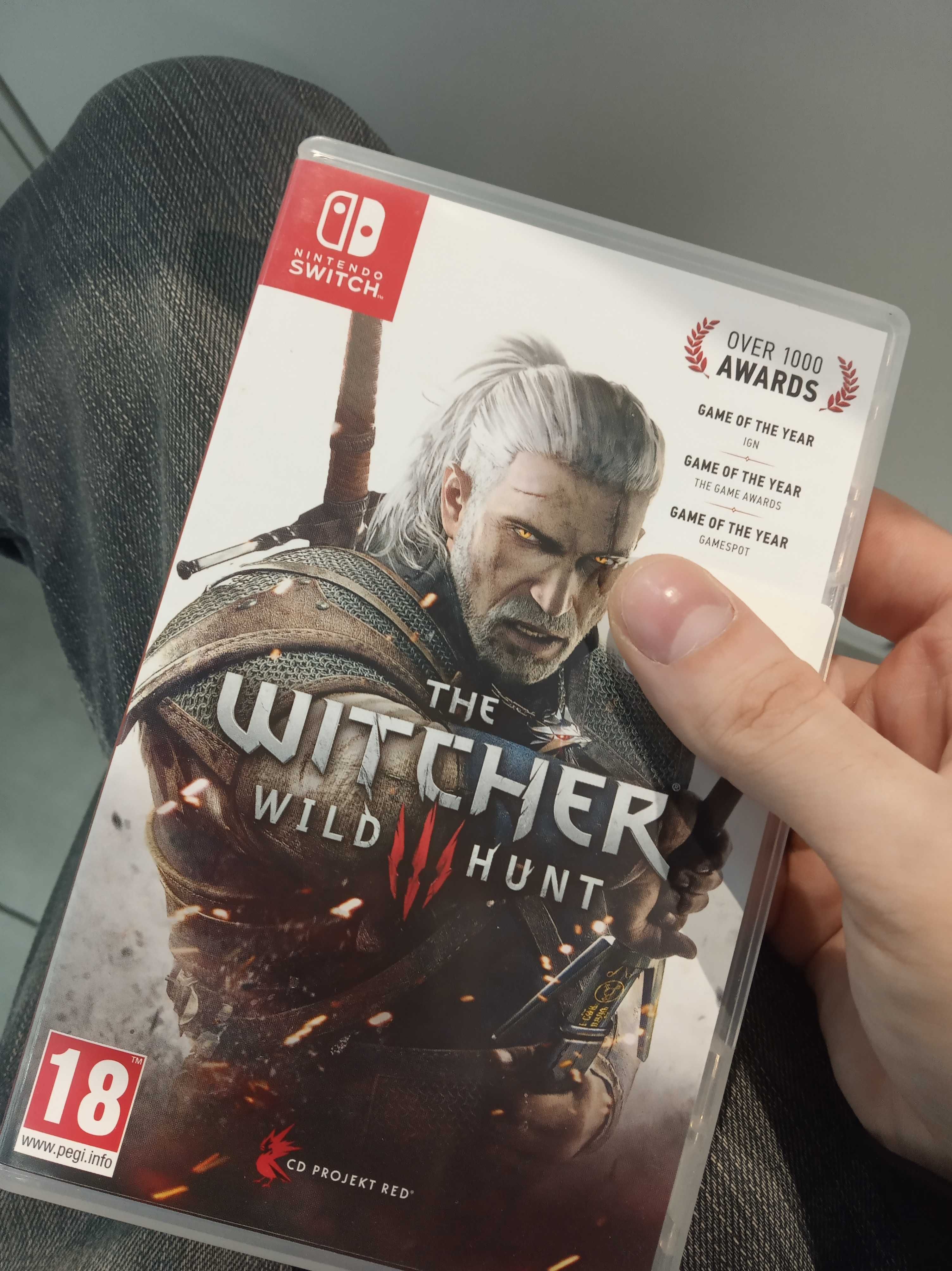 Б/В гра Відьмак 3 для Nintendo Switch