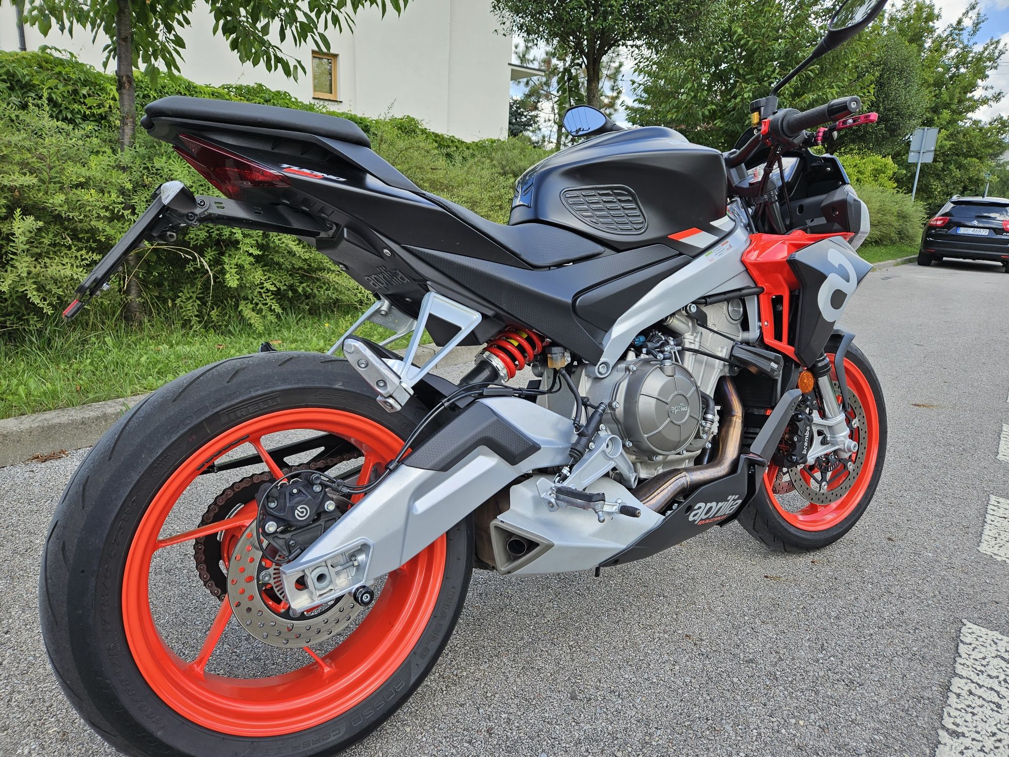 Aprilia tuono 660 rok rs kat. A2 mt07