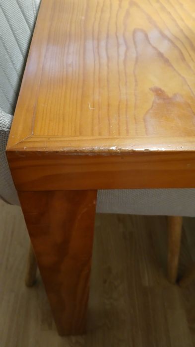 Mesa de refeições madeira maciça