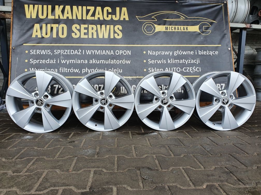 Alufelgi 5x112 16 Skoda