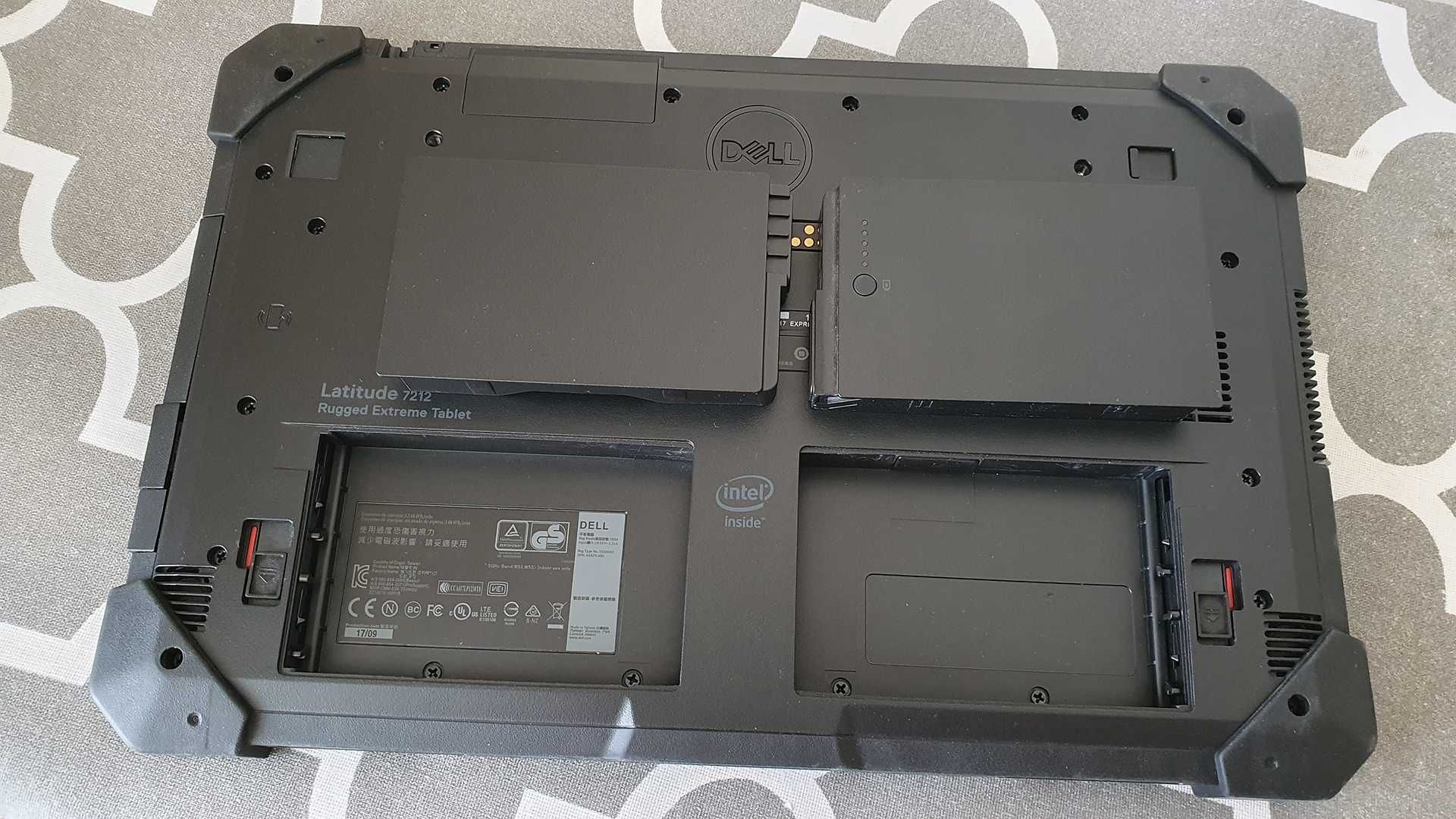 Защищенный планшет Dell 7212 Rugged, 12"/i3-7100U/8GB/256GB/GPS/IP65