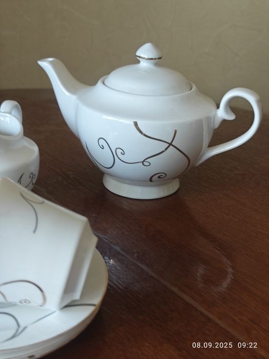 Сервіз Bona di Бона ді набір чашка з блюдцем 6 персон 15 предметів