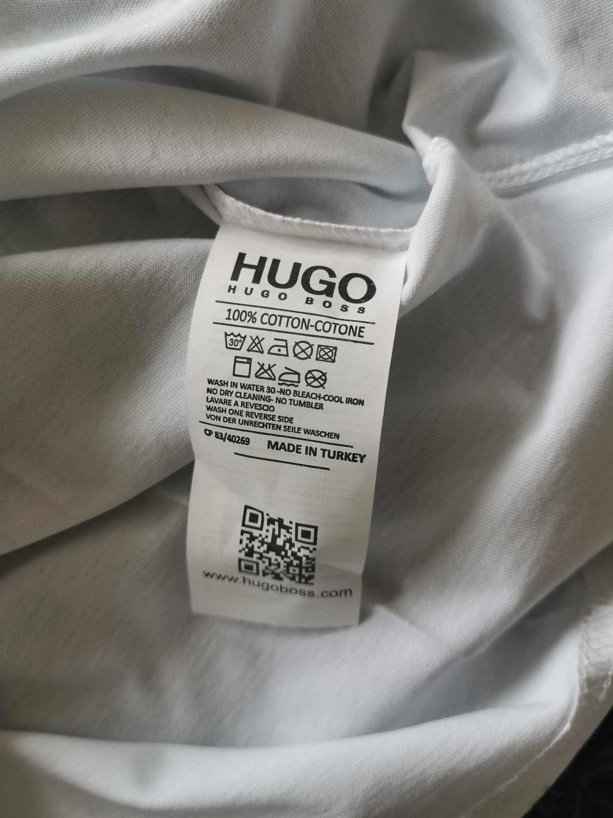 Koszulki męskie bawelniane Hugo Boss