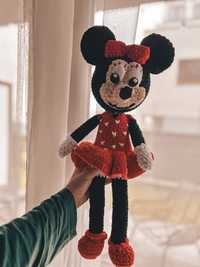 Myszka MINNIE crochet handmade rękodzieło