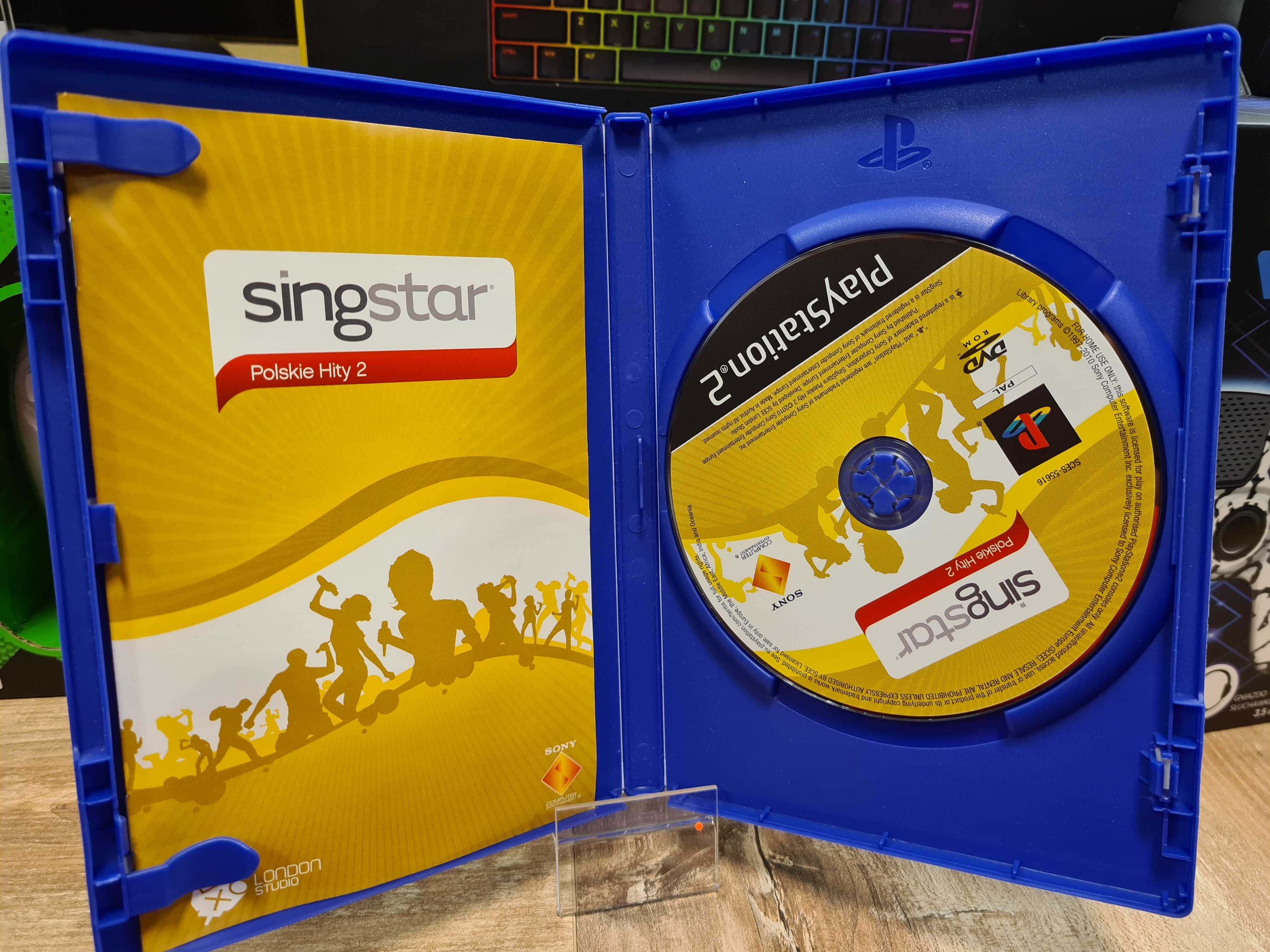 SingStar Polskie Hity 2 PS2, Sklep Wysyłka Wymiana