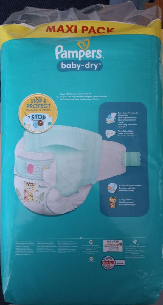 Pampers Baby Dry 124szt