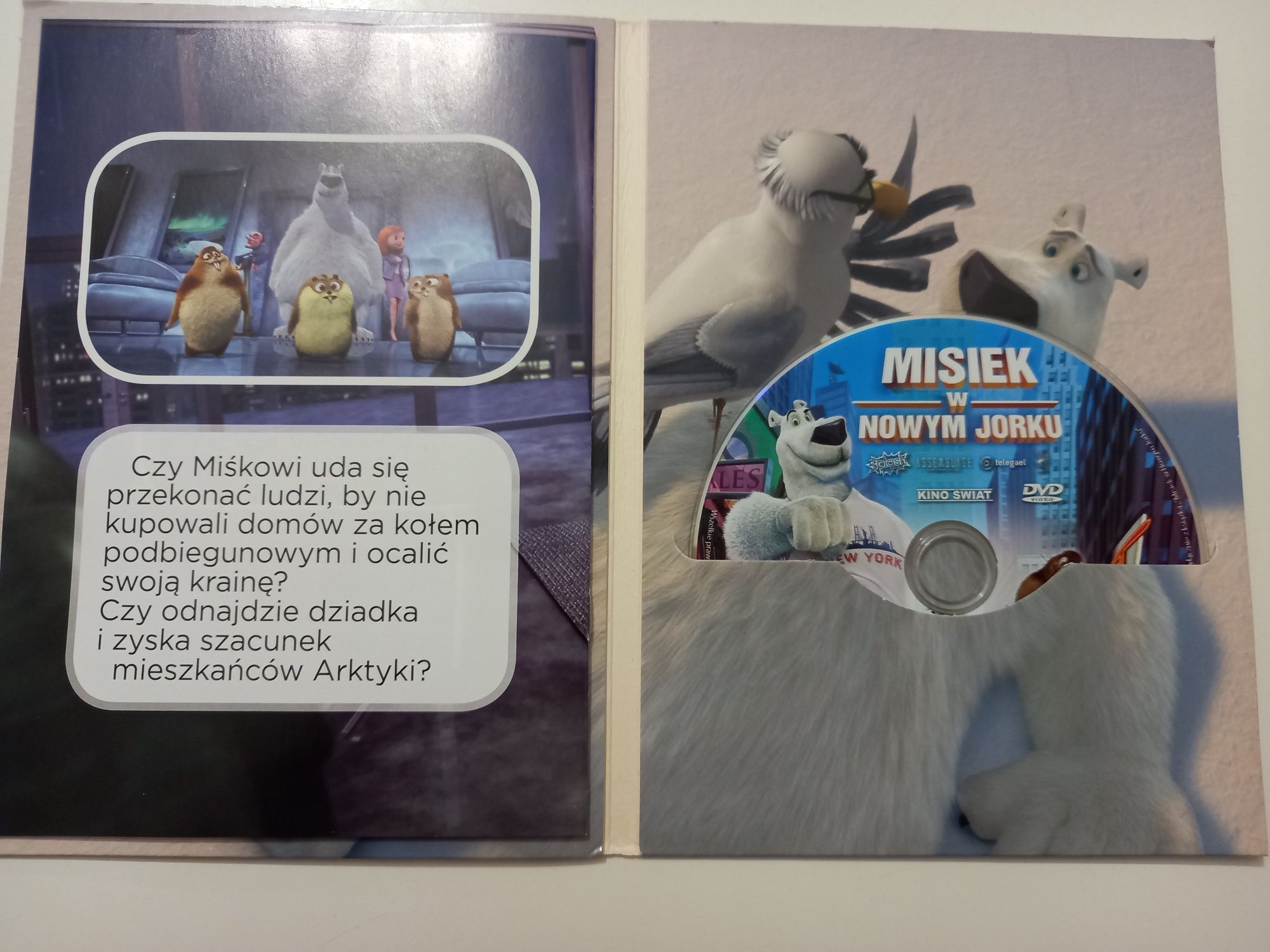 Misiek w Nowym Jorku. Polski dubbing DVD