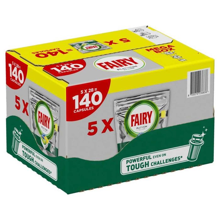Kapsułki Fairy Platinium 2x140 szt NOOWE!