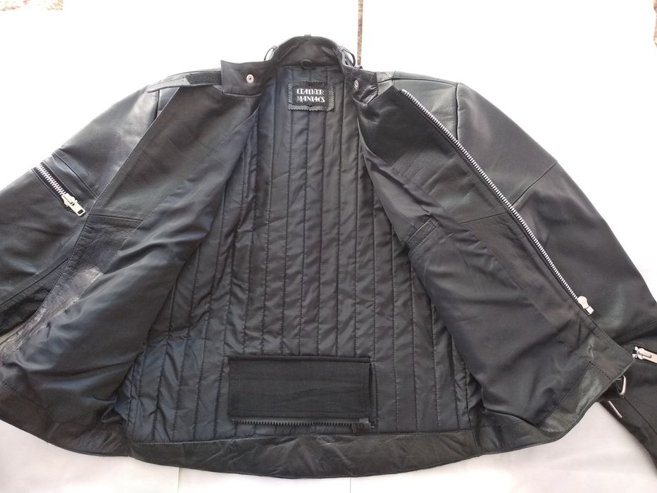 Куртка кожаная, мото Leather Maniacs L-XL