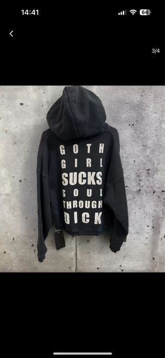 Худи Enfants Riches Deprimes ERD goth girl su di balenciaga archive