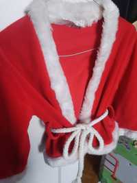 Bluzka świąteczna bluza strój mały Mikołajek rozmiar 116