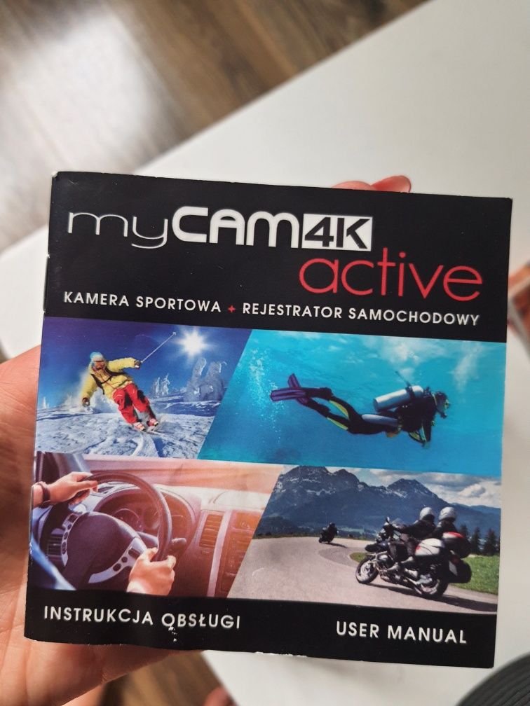 My cam 4k active, camera sportowa, kam