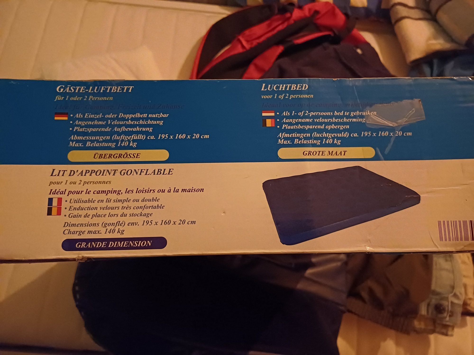 Cama insuflável modelo clássico