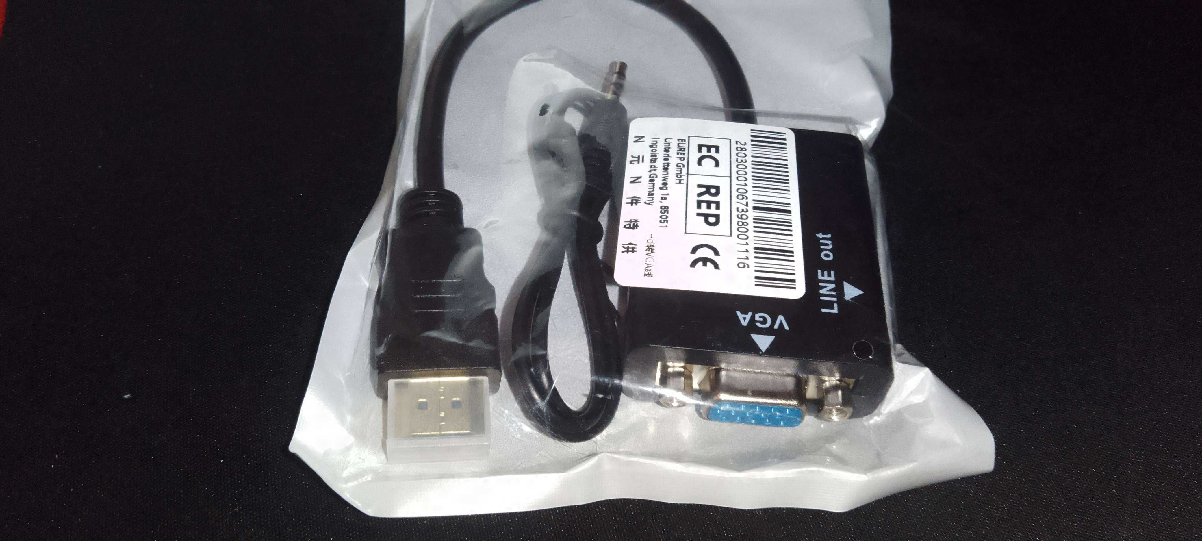 Переходник HDMI-VGA для телевизора(монитора), TV-box