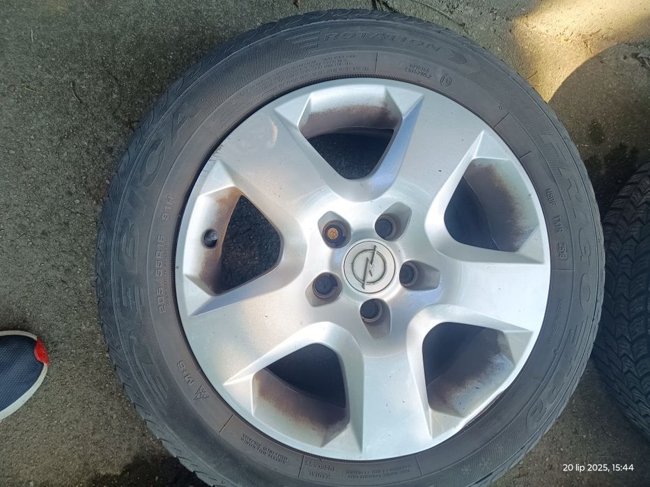 Koła 205/55 R16 do Opla opony zima 6-7 mm