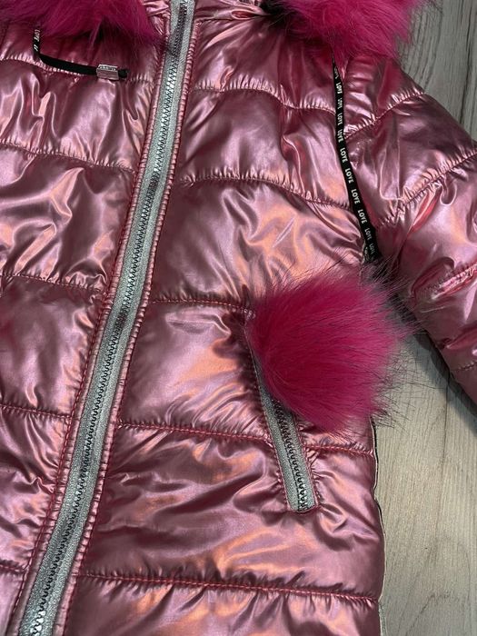 Куртка зимова на дівчинку 5 років