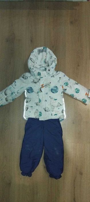 Зимний комплект детский Зимовий комплект для хлопчика р.92/98