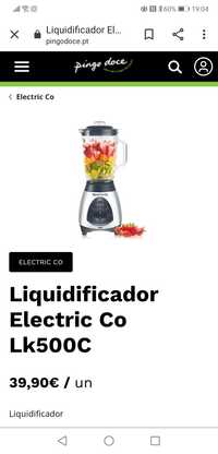 Liquidificador "Electric Co" marca Pingo doce