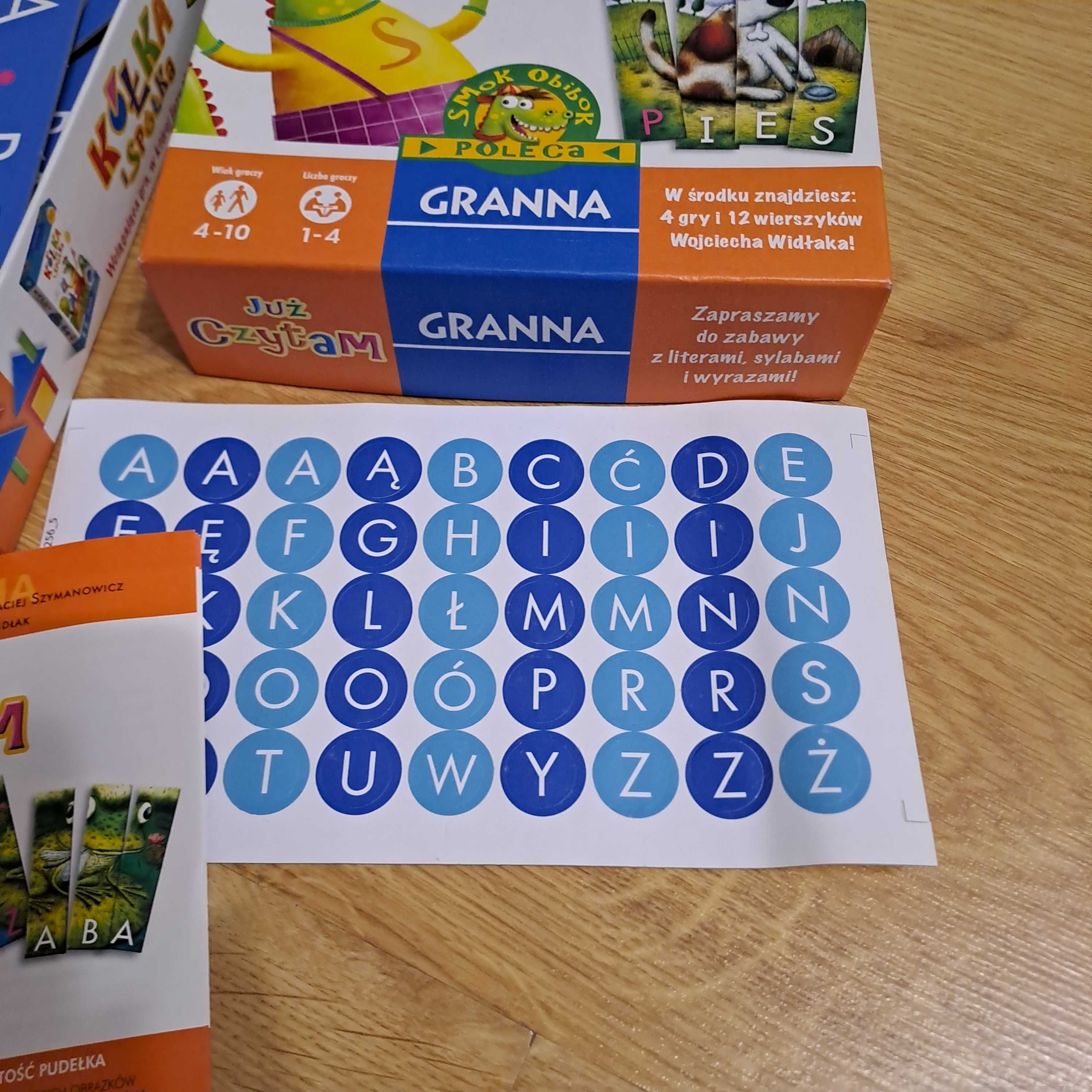 Już czytam - gra dla dzieci do nauki czytania Granna