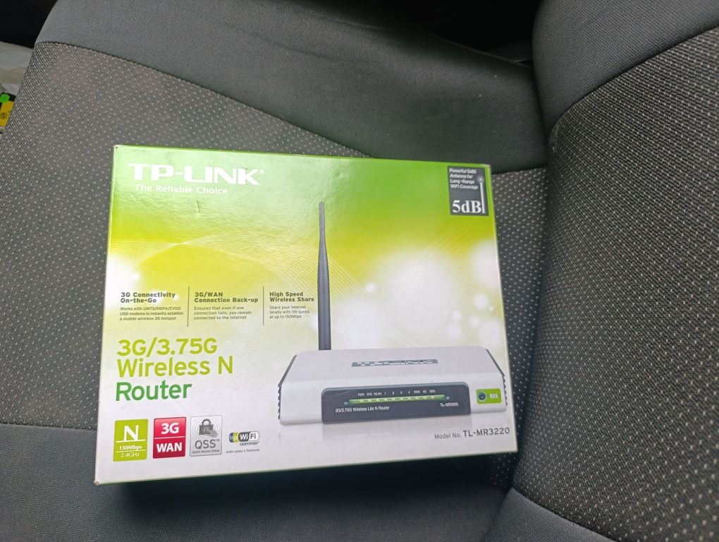 Роутер 3g, 3.75g TP-LINK TL-ML3220