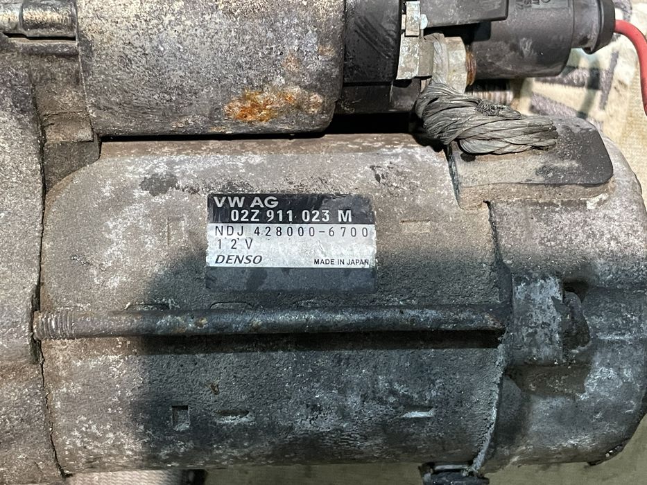 1.2 TDI 1.6 TDI VW Polo Seat Ibiza 08-15r Rozrusznik Oryginał 12 zębów