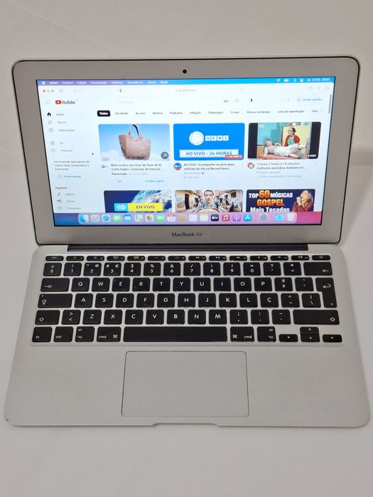 MacBook Air Ecrã de 11,6", Intel Core i5  Mac OS Big Sur | impecável