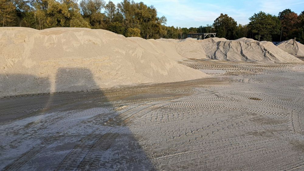 Piasek CBR - do zasypywania fundamentów, kruszywo drobnoziarniste