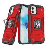 Etui Ochronne Wozinsky Ring Armor do iPhone 14 Plus - Czerwone