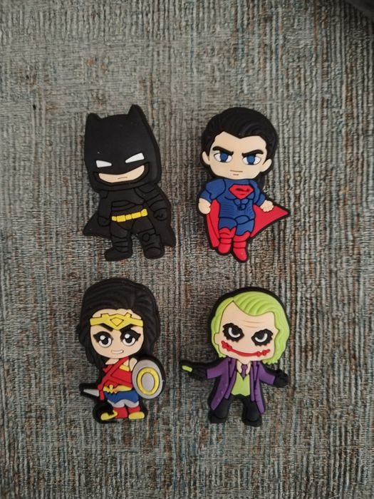 Borrachas Para crocks super herois