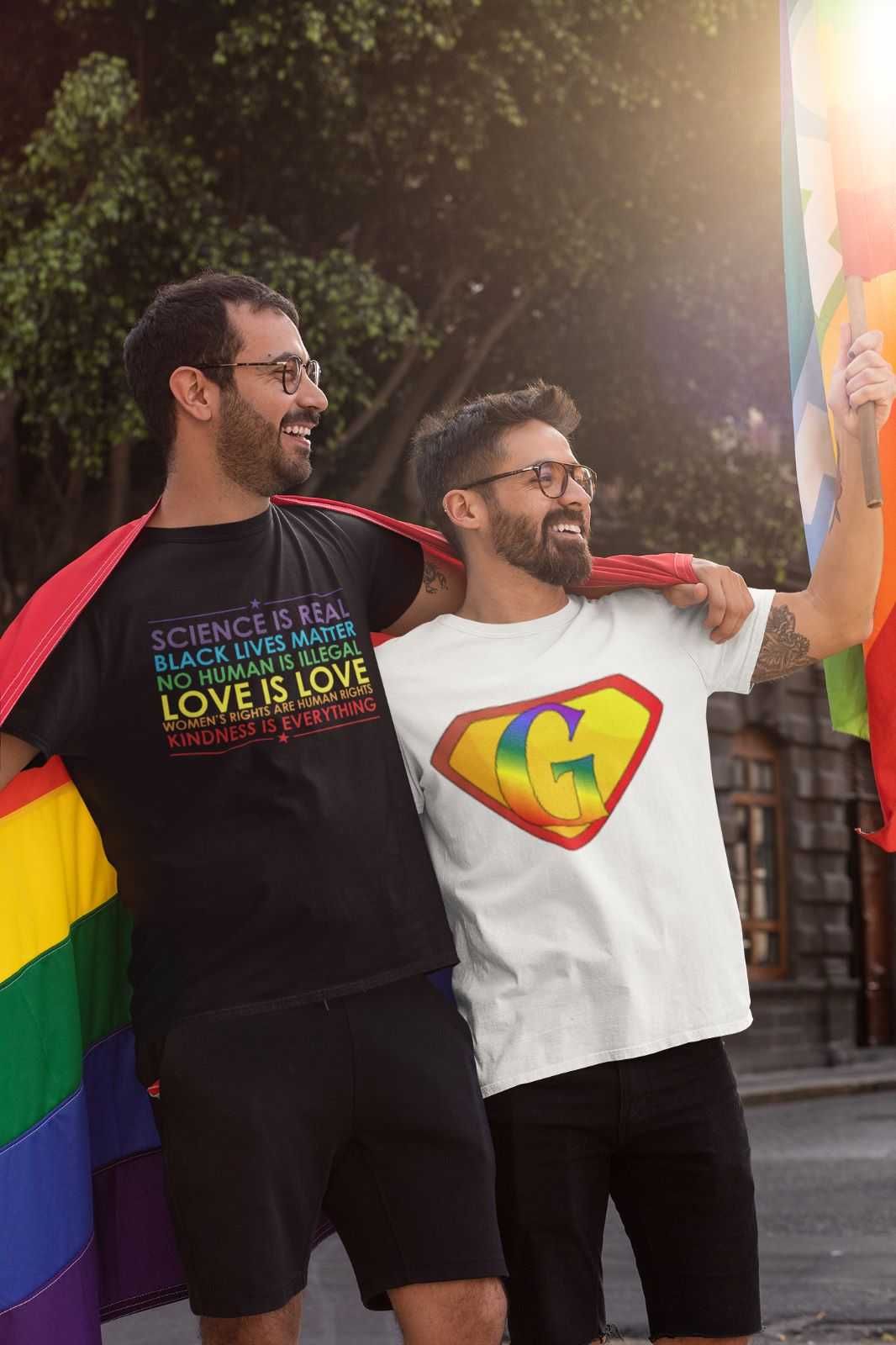 T-shirt  Migues Pride 100% orgulho Made for Pride