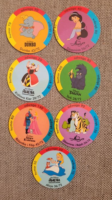 Żetony Disney Star Foods