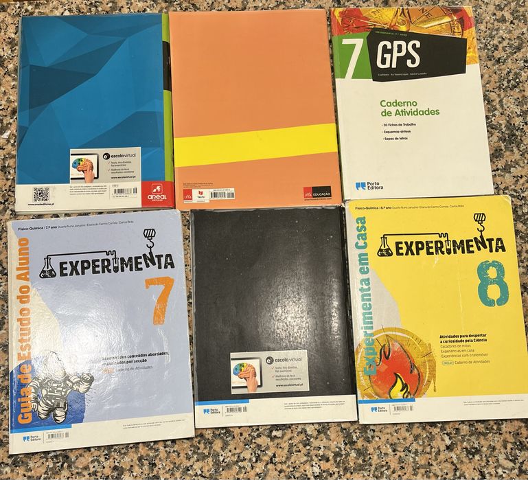 Cadernos de atividades 7 e 8 anos