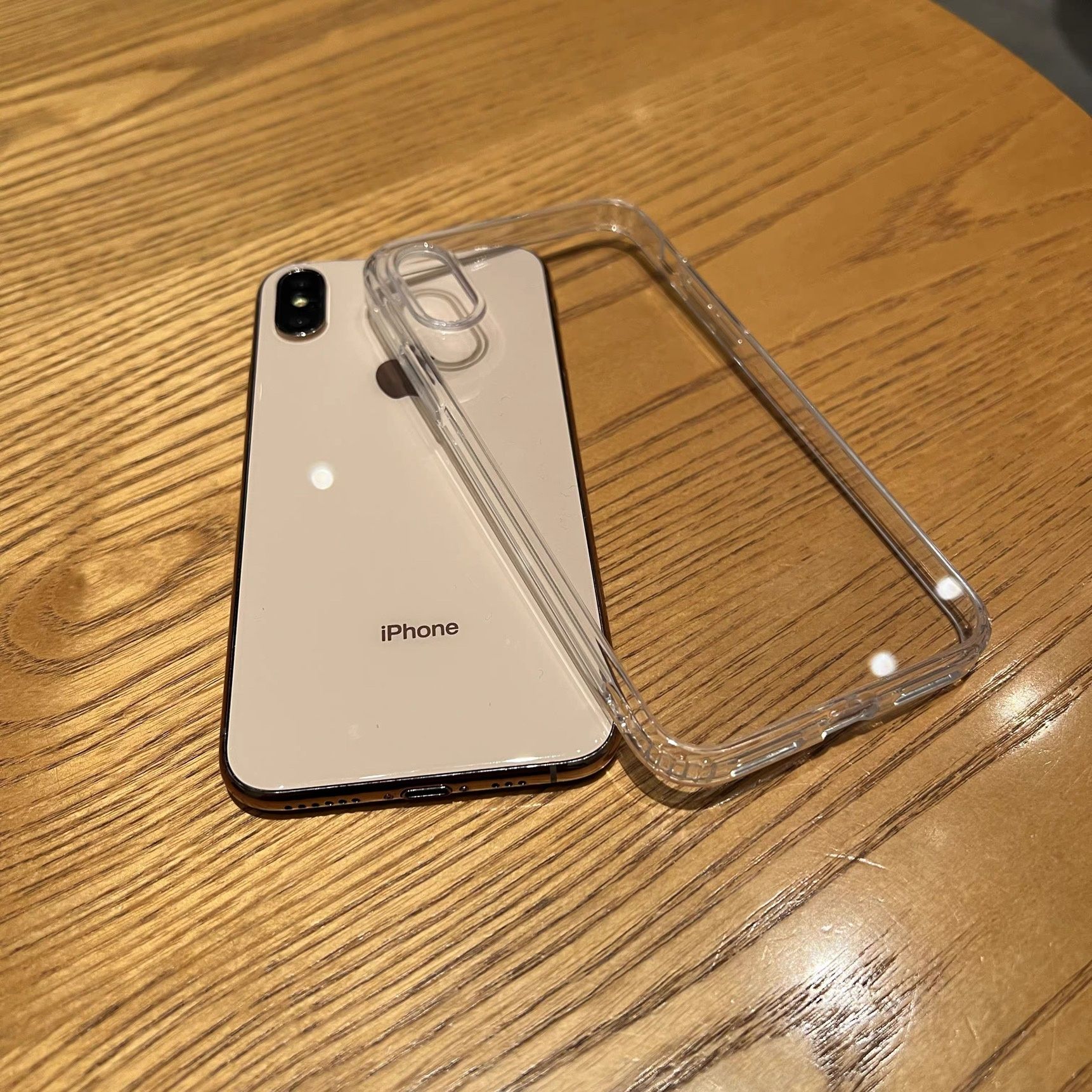 Акція!! | Чохол Айфон 7/8/XS Max | Прозорий | Силіконовий